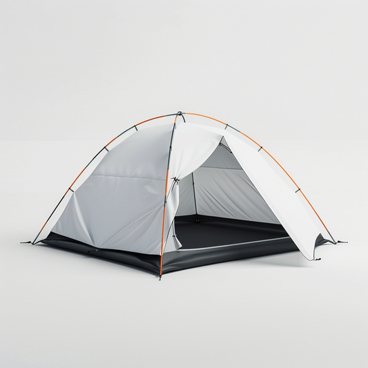 Outdoor tent, Custom logo, White & rainproof